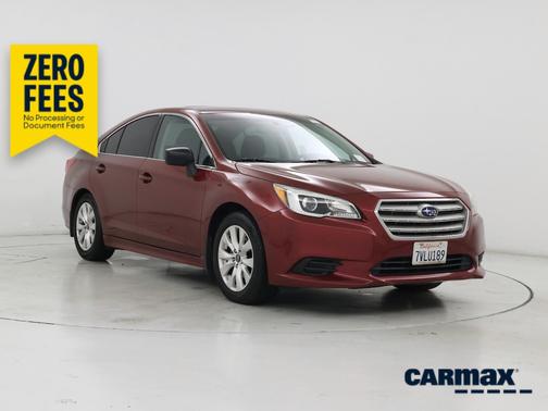 Red 2017 Subaru Legacy 2.5I Premium