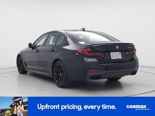 Black 2021 BMW M550 I xDrive