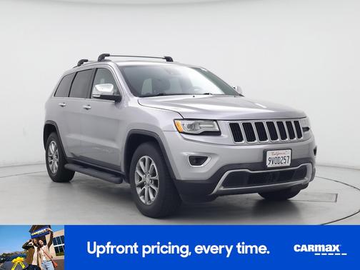Silver 2014 Jeep Grand Cherokee Limited