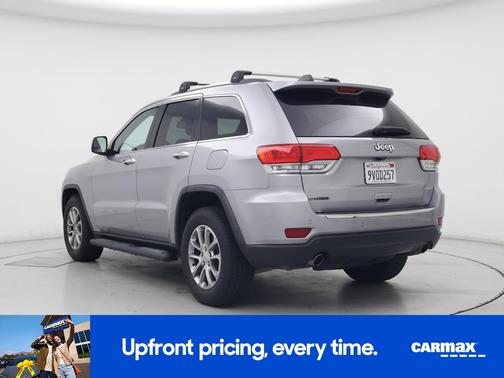 Silver 2014 Jeep Grand Cherokee Limited