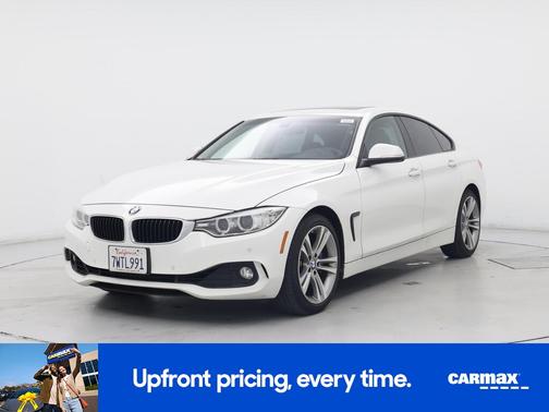 White 2015 BMW 428 I Gran Coupe