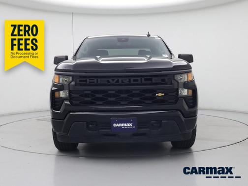 Black 2022 Chevrolet Silverado 1500 Custom