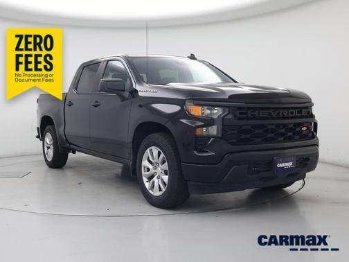 Black 2022 Chevrolet Silverado 1500 Custom