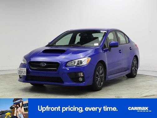 Blue 2015 Subaru WRX Premium