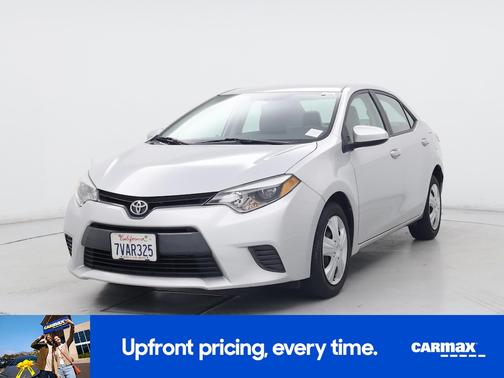 Silver 2016 Toyota Corolla LE
