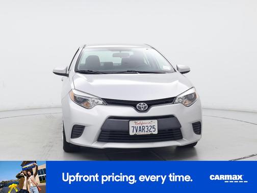 Silver 2016 Toyota Corolla LE