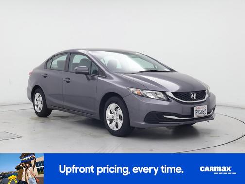 Gray 2015 Honda Civic LX