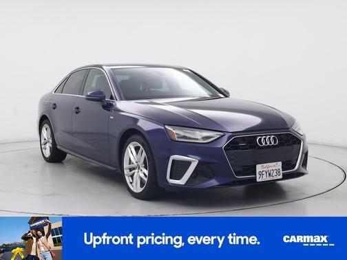 Blue 2020 Audi A4 Premium