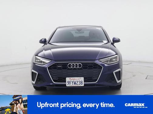 Blue 2020 Audi A4 Premium