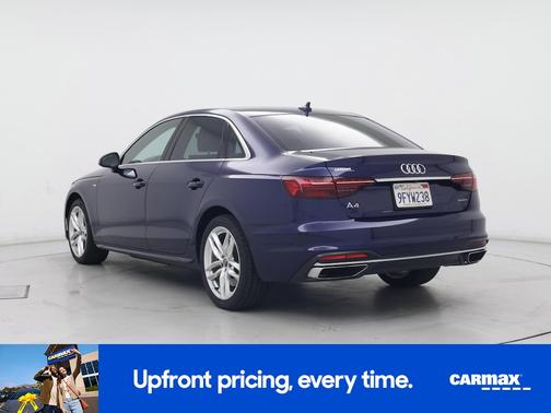 Blue 2020 Audi A4 Premium