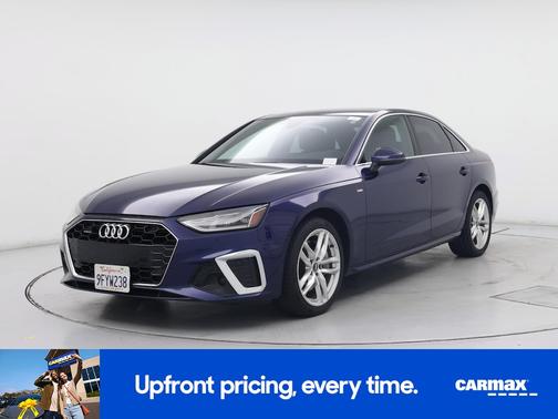 Blue 2020 Audi A4 Premium