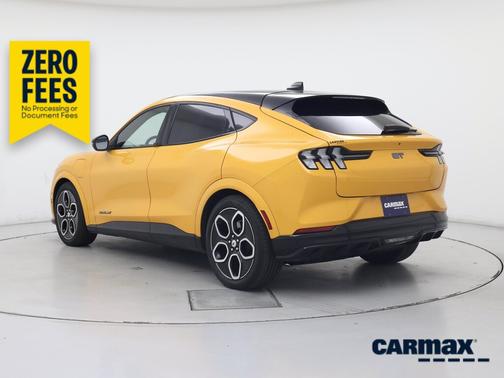 Yellow 2022 Ford Mustang Mach-E GT