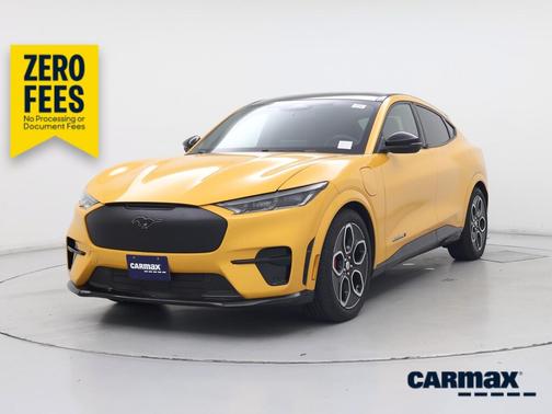 Yellow 2022 Ford Mustang Mach-E GT