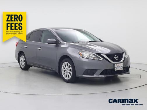 Gray 2019 Nissan Sentra SV