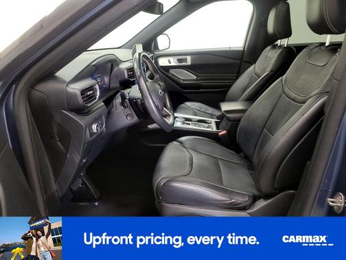 Blue 2020 Ford Explorer ST