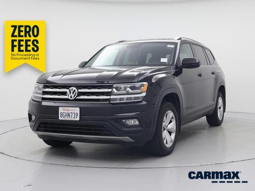 Black 2018 Volkswagen Atlas SE