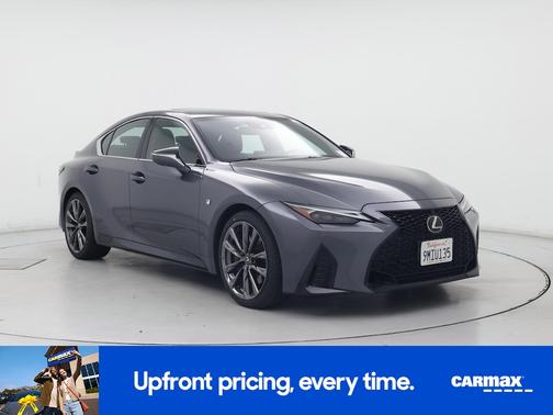 Gray 2024 Lexus IS 350 F-Sport
