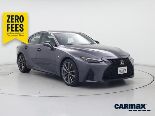 Gray 2024 Lexus IS 350 F-Sport