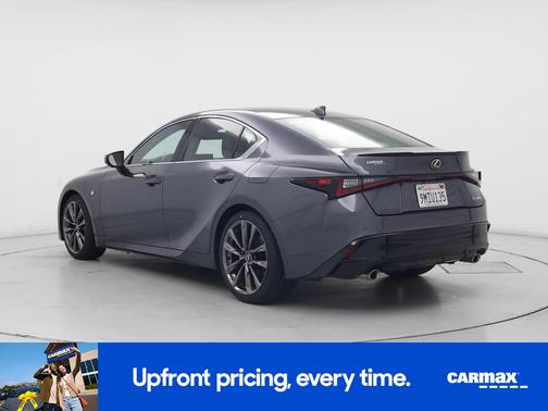 Gray 2024 Lexus IS 350 F-Sport