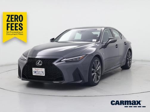 Gray 2024 Lexus IS 350 F-Sport