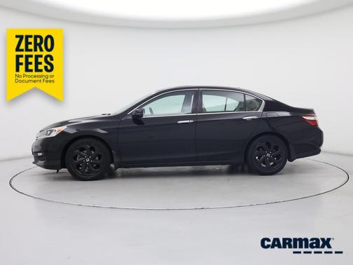 Black 2016 Honda Accord EX-L