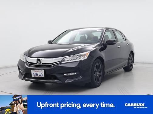 Black 2016 Honda Accord EX-L