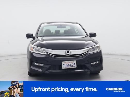 Black 2016 Honda Accord EX-L