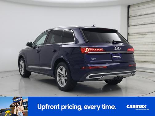 Blue 2021 Audi Q7 Premium Plus