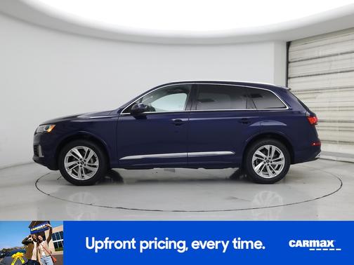 Blue 2021 Audi Q7 Premium Plus