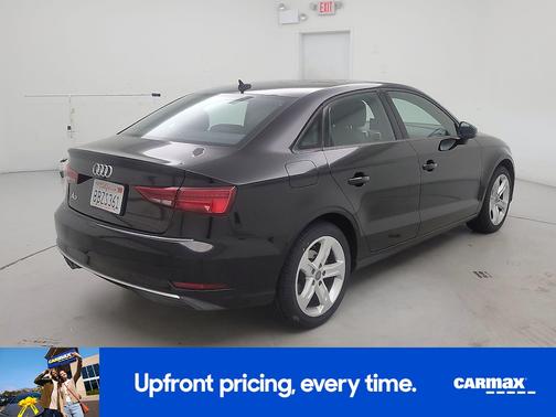 Black 2018 Audi A3 Premium