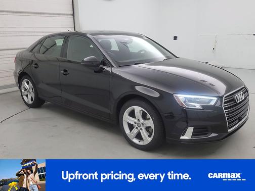 Black 2018 Audi A3 Premium