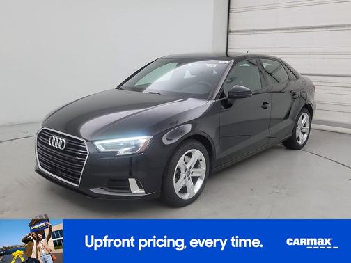 Black 2018 Audi A3 Premium