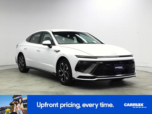 White 2025 Hyundai SONATA SEL