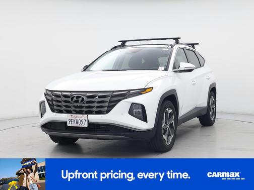 White 2023 Hyundai TUCSON Hybrid Limited