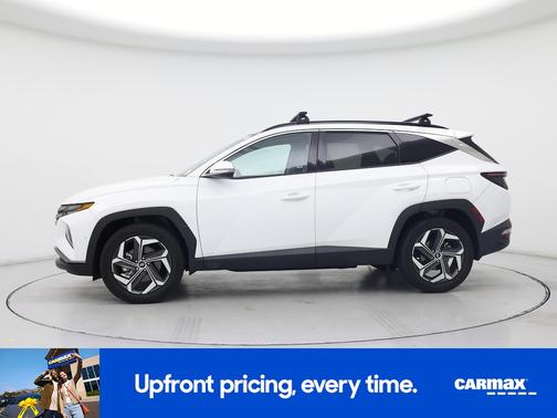 White 2023 Hyundai TUCSON Hybrid Limited
