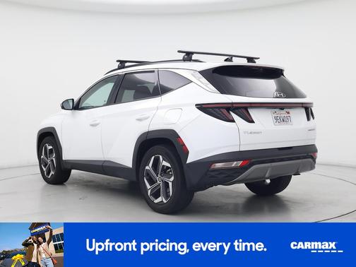 White 2023 Hyundai TUCSON Hybrid Limited