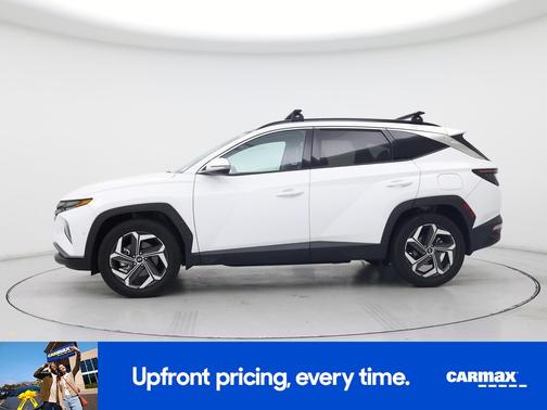 White 2023 Hyundai TUCSON Hybrid Limited