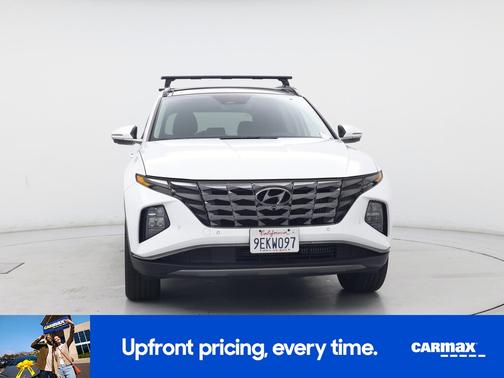 White 2023 Hyundai TUCSON Hybrid Limited