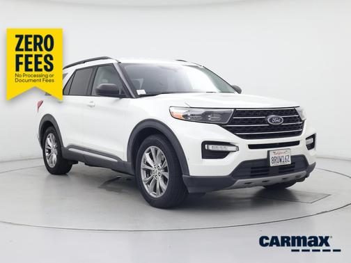 White 2020 Ford Explorer XLT
