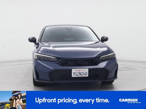 Blue 2025 Honda Civic Hybrid Sport Touring