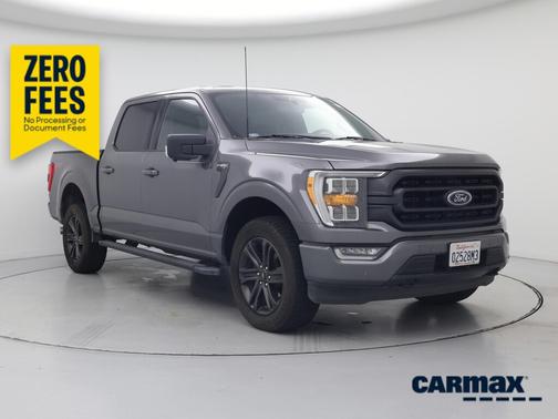 Gray 2022 Ford F-150 XLT
