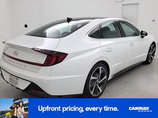 White 2022 Hyundai SONATA SEL Plus