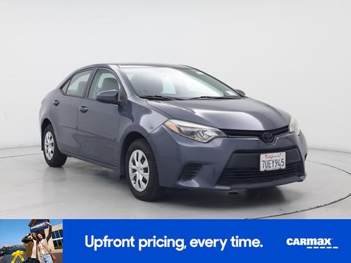 Blue 2016 Toyota Corolla L