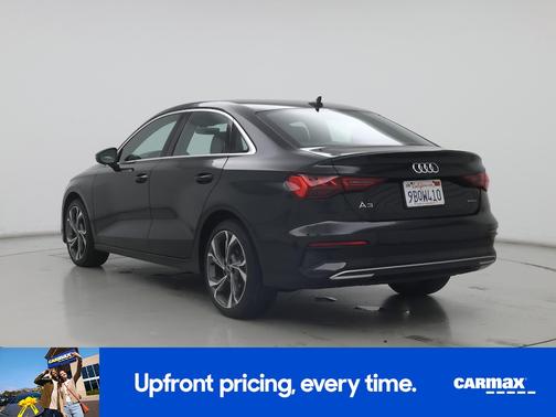 Black 2022 Audi A3 Premium