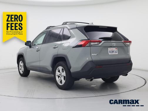 Green 2021 Toyota RAV4 XLE