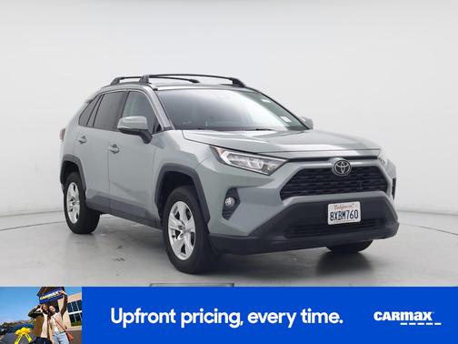 Green 2021 Toyota RAV4 XLE