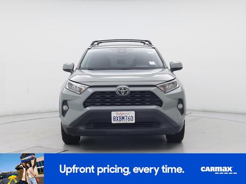 Green 2021 Toyota RAV4 XLE