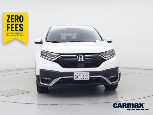 White 2021 Honda CR-V Hybrid Touring
