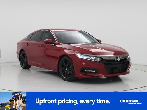 Red 2018 Honda Accord Sport
