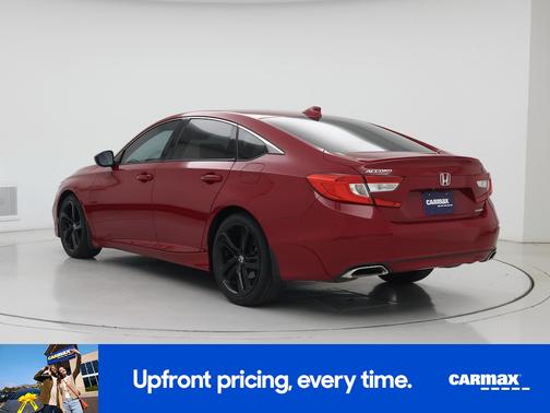 Red 2018 Honda Accord Sport
